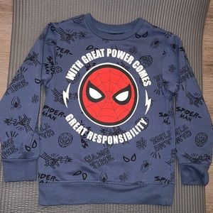 Marvel Spider-Man Sweatshirt Sz M